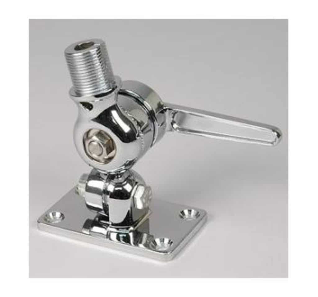 D. Lilly & Co. Chrome 4-Way Ratchet Mount