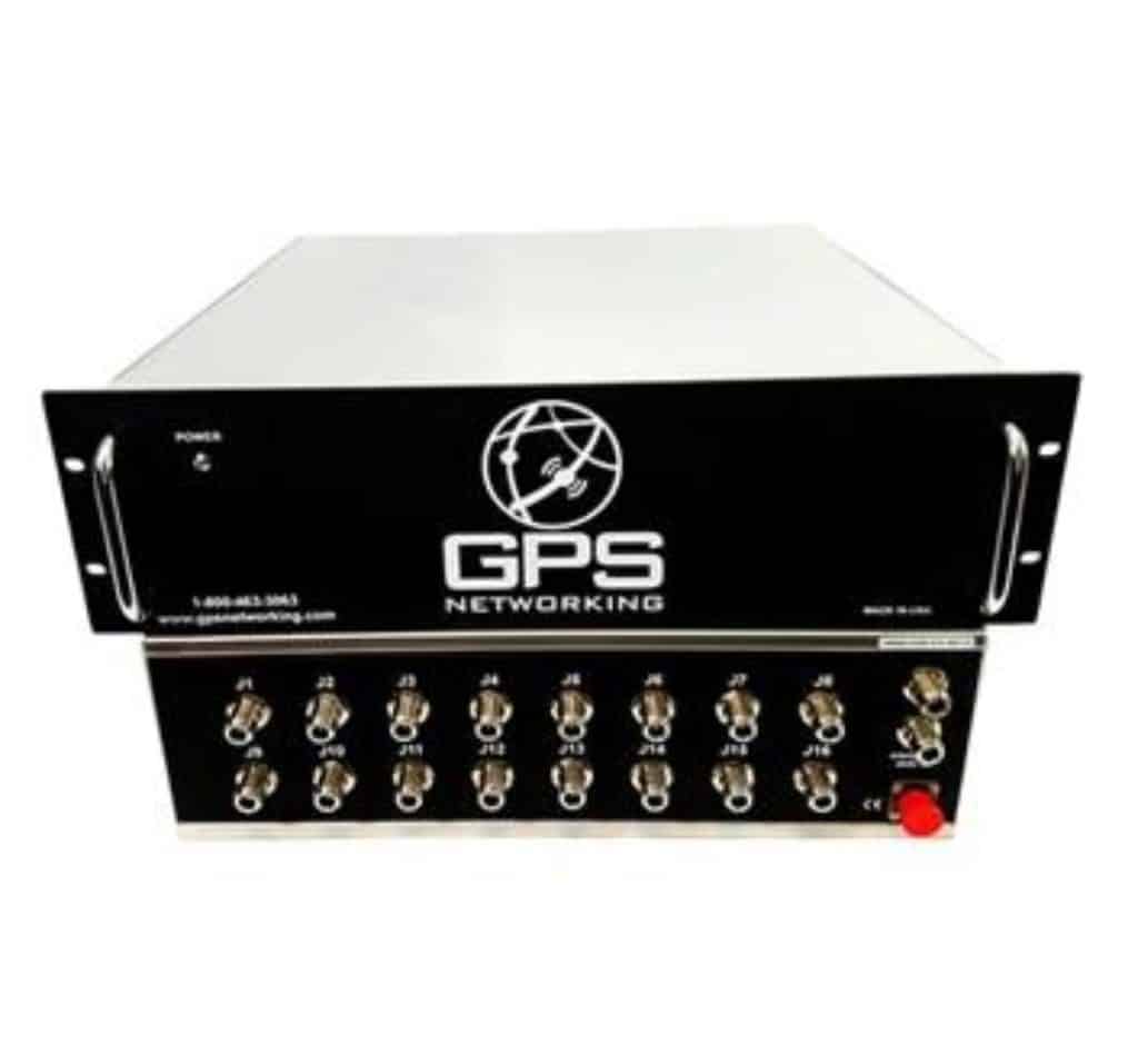 GPS Networking DRMALDCBS2X16 Rack Mount GPS Splitter