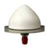 Radome White Conical