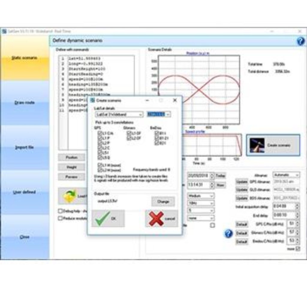 LabSat SatGen GNSS Simulation Software