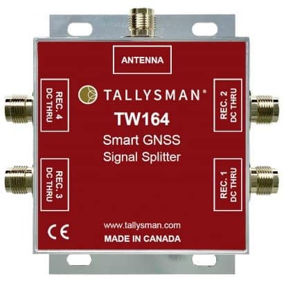 TW164 1-to-4 Port Smart Power GNSS Signal Splitter