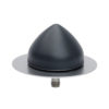 Dark Grey Conical Radome