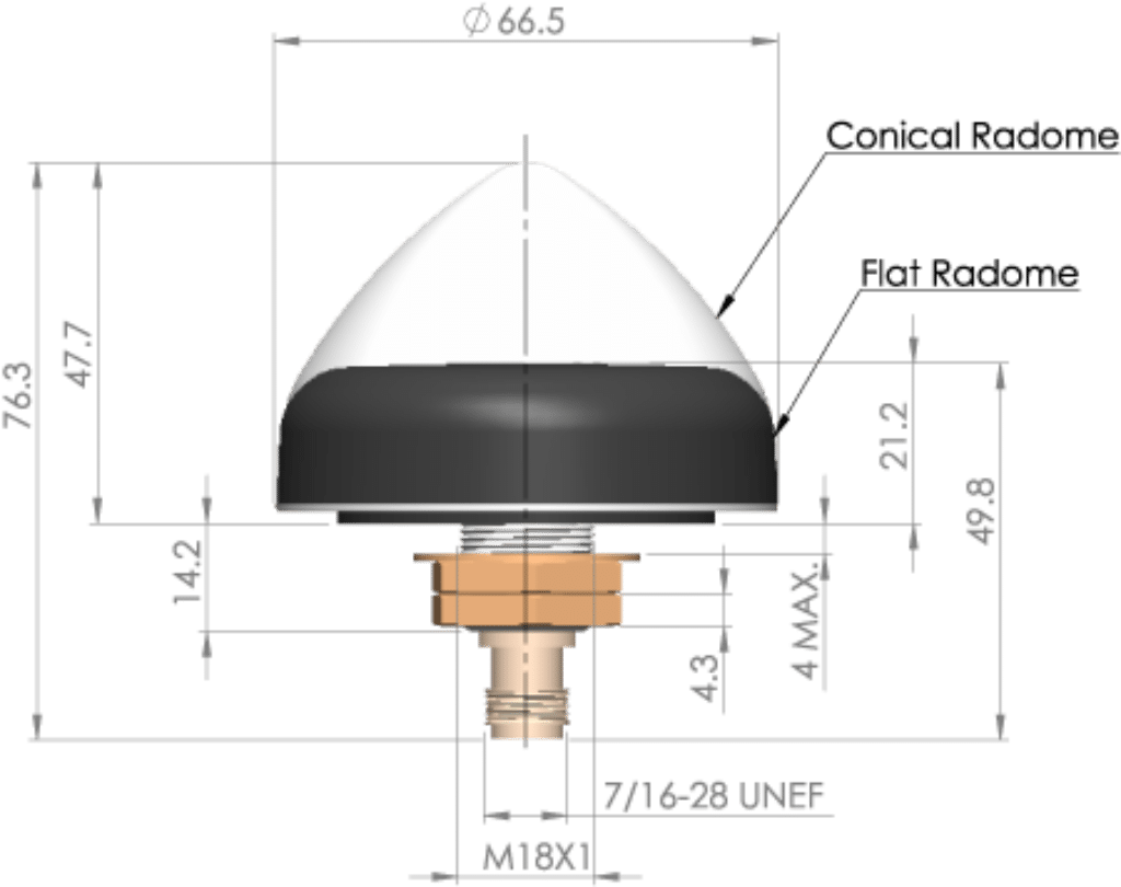 Tallysman TW3710/TW3712 Antenna