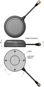 TW 7900P Passive Triple Band GNSS Antenna