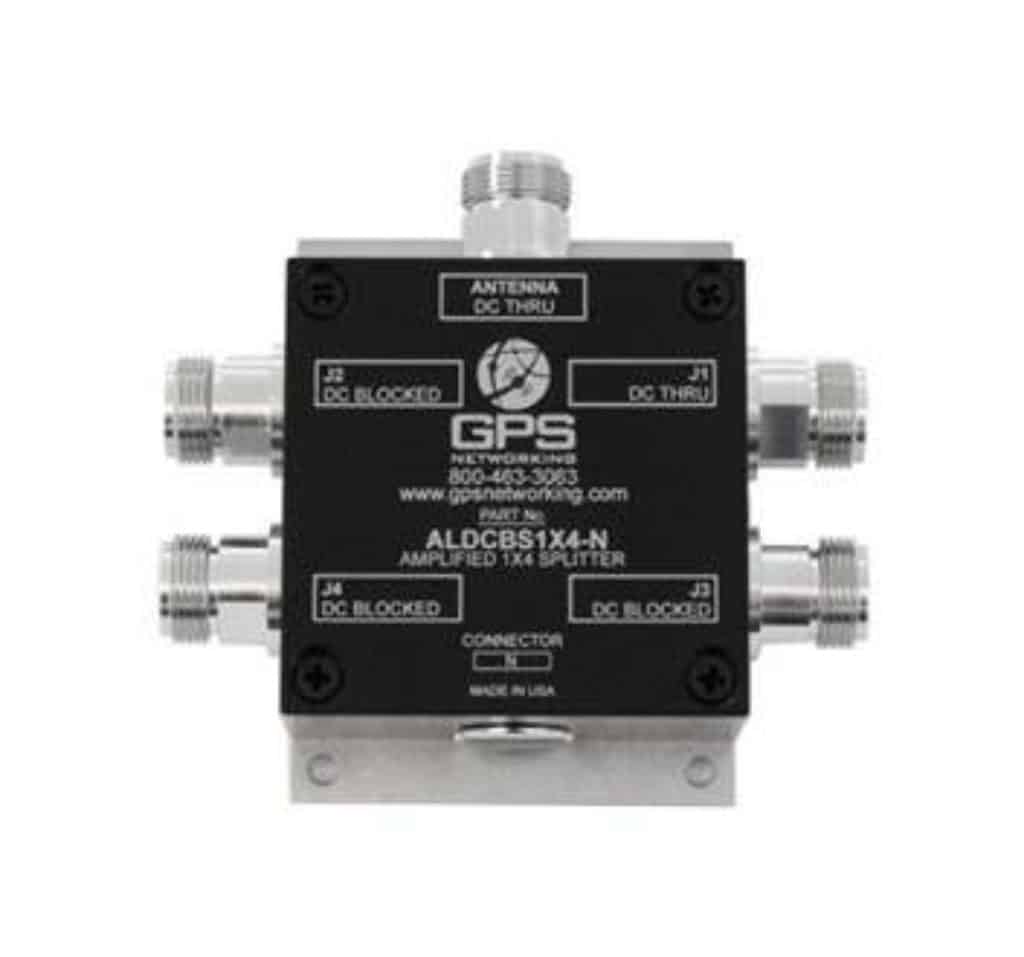 GPS Networking ALDCBS1X4 Active Antenna Splitter