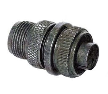 Standard Military DC Connectors (MC Option) MS3106A10SL-4S 2 Wire Female Mater